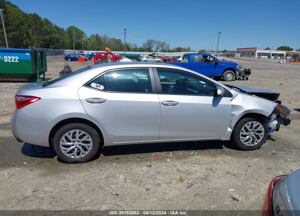 2019 TOYOTA COROLLA VIN: 2T1BURHE7KC179180