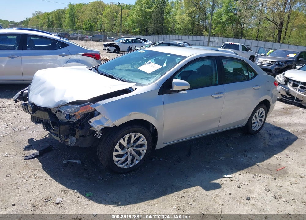 2019 TOYOTA COROLLA VIN: 2T1BURHE7KC179180