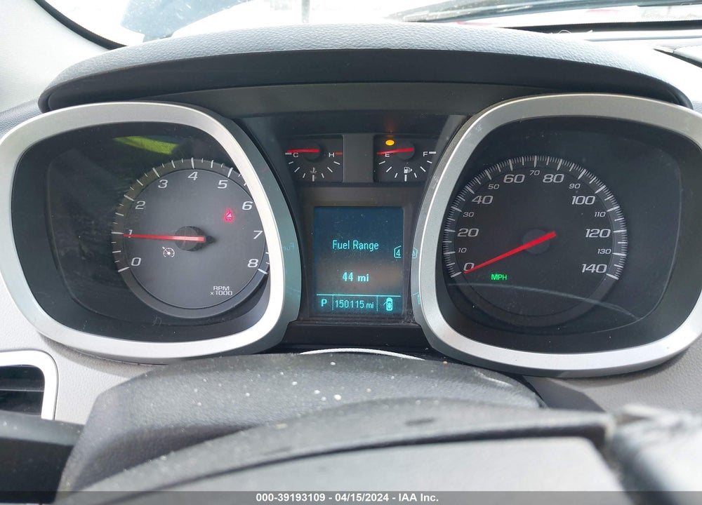 2012 CHEVROLET EQUINOX 1LT VIN: 2GNFLEEK9C6203867
