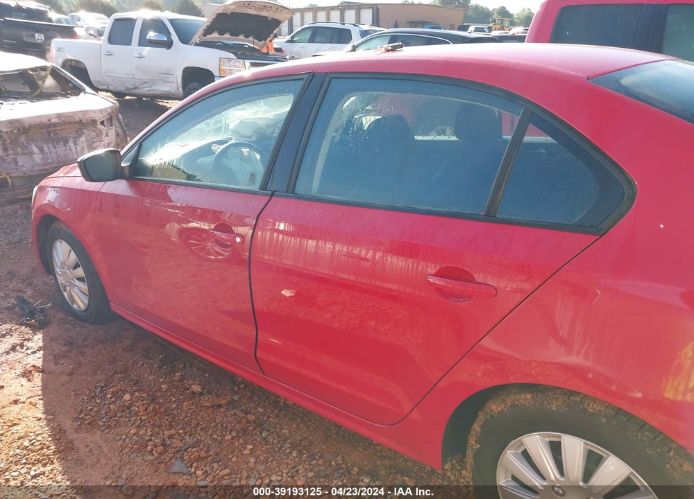 2011 VOLKSWAGEN JETTA 2.0L S VIN: 3VW2K7AJXBM376883