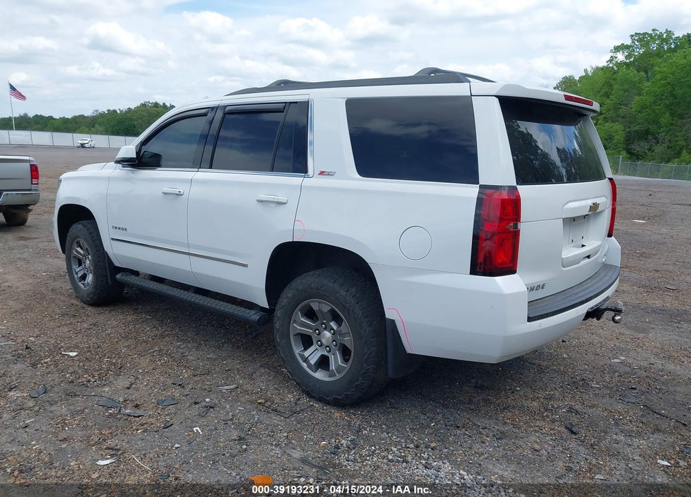 2020 CHEVROLET TAHOE K1500 LT VIN: 1GNSKBKC5LR171615