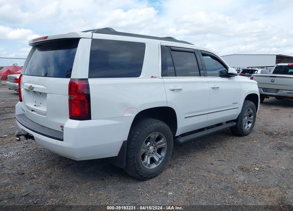 2020 CHEVROLET TAHOE K1500 LT VIN: 1GNSKBKC5LR171615