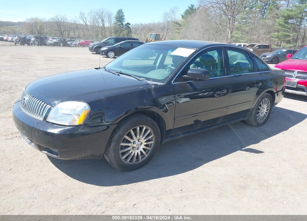 2005 MERCURY MONTEGO PREMIER VIN: 1MEHM43115G626026
