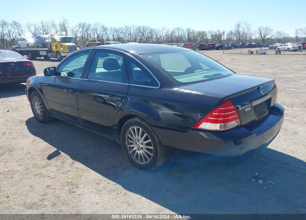 2005 MERCURY MONTEGO PREMIER VIN: 1MEHM43115G626026