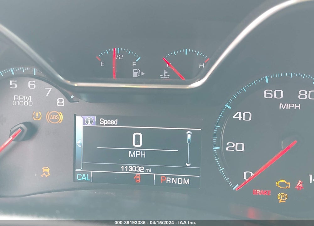 2016 CHEVROLET IMPALA 1LT VIN: 2G1105SA7G9199435