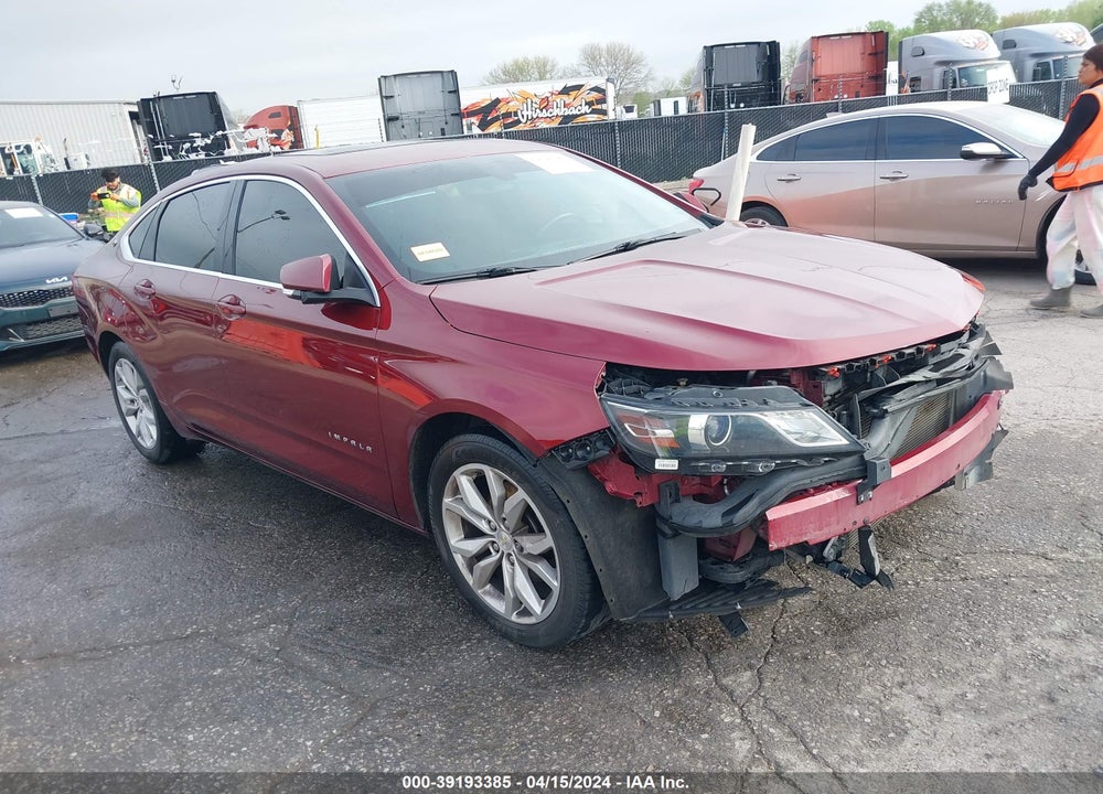 2016 CHEVROLET IMPALA 1LT VIN: 2G1105SA7G9199435