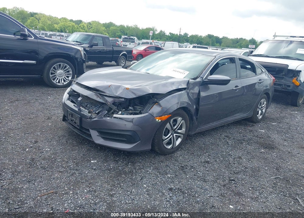 2016 HONDA CIVIC LX VIN: 2HGFC2F58GH531907