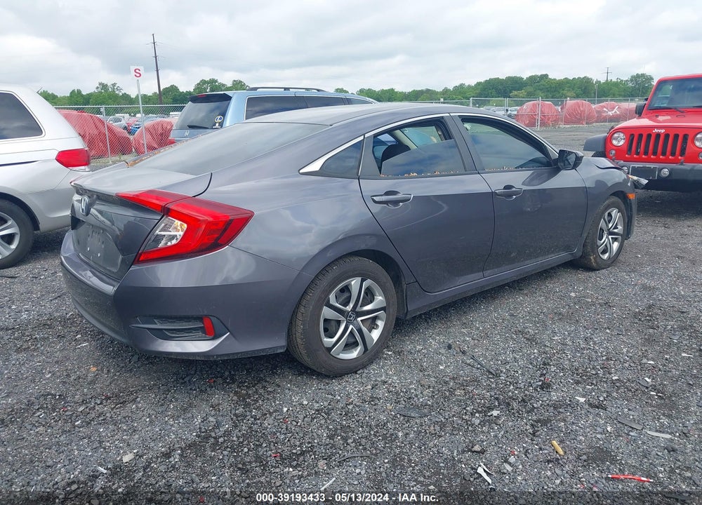 2016 HONDA CIVIC LX VIN: 2HGFC2F58GH531907