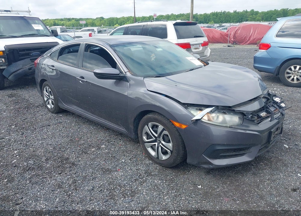 2016 HONDA CIVIC LX VIN: 2HGFC2F58GH531907