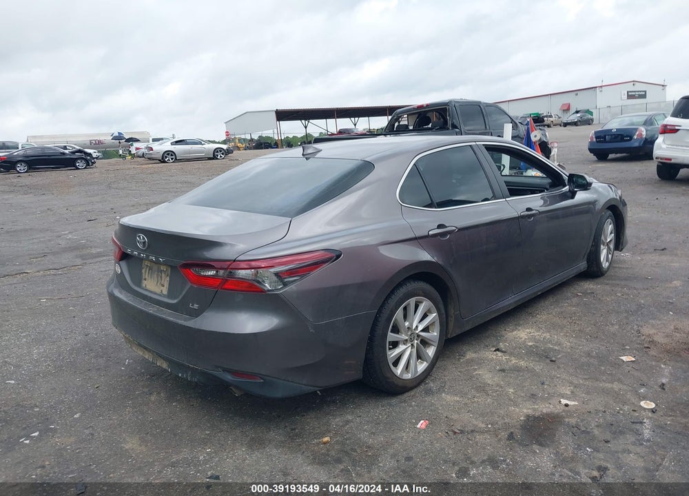 2022 TOYOTA CAMRY LE VIN: 4T1C11AK4NU654950