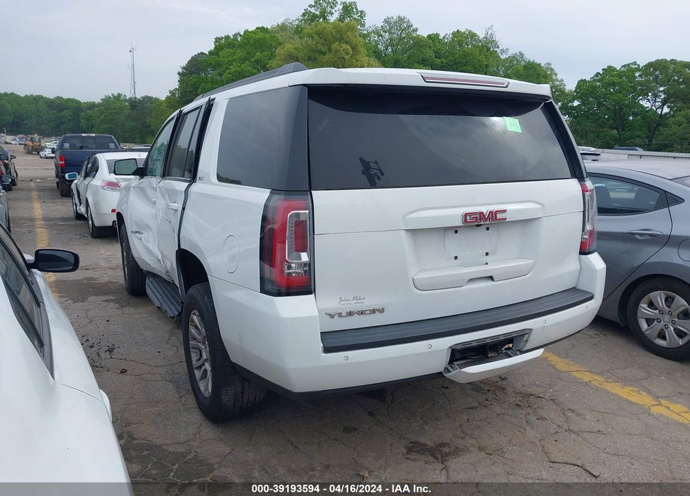 2016 GMC YUKON SLT VIN: 1GKS1BKC4GR451662