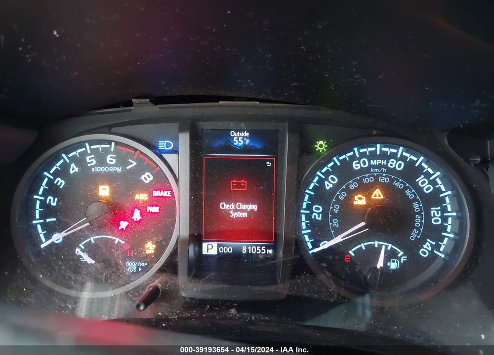 2019 TOYOTA TACOMA TRD OFF ROAD VIN: 5TFCZ5AN8KX199366