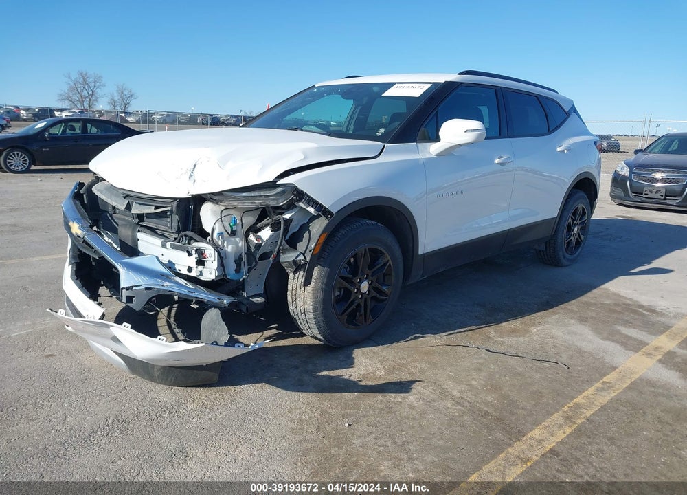 2020 CHEVROLET BLAZER AWD 3LT VIN: 3GNKBJRS7LS544593