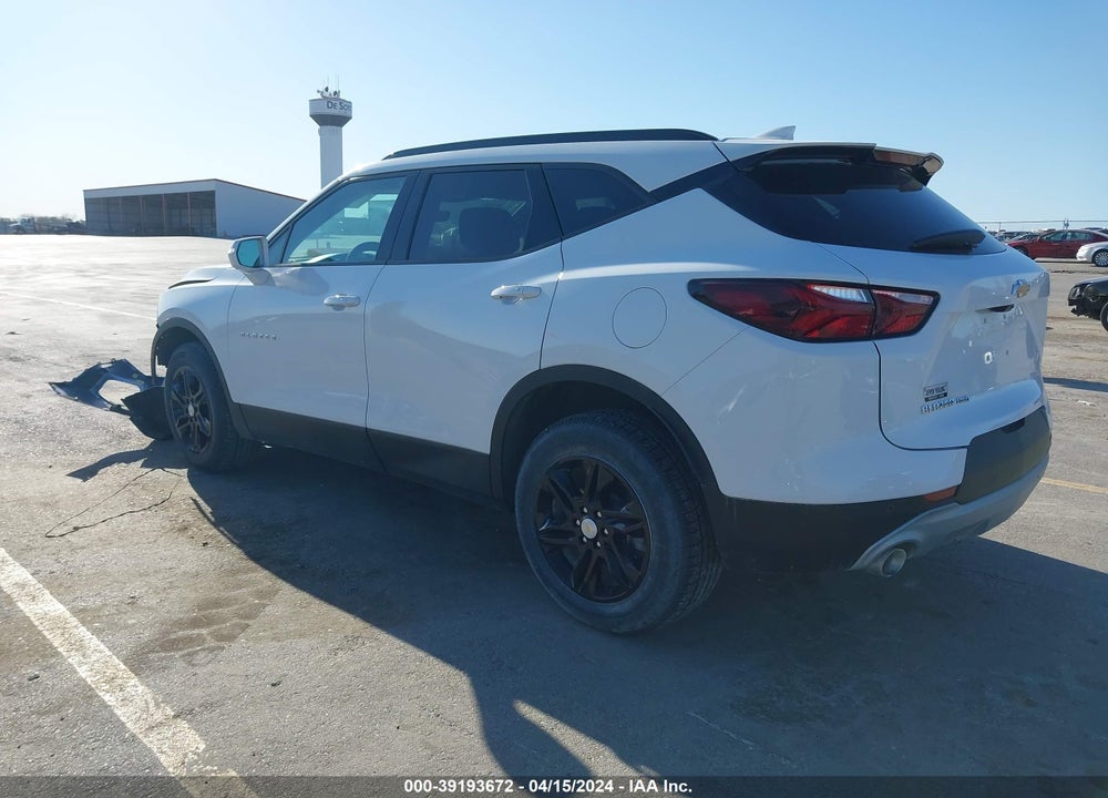 2020 CHEVROLET BLAZER AWD 3LT VIN: 3GNKBJRS7LS544593