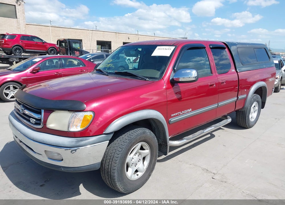 2000 TOYOTA TUNDRA SR5 V8 VIN: 5TBBT4417YS074396