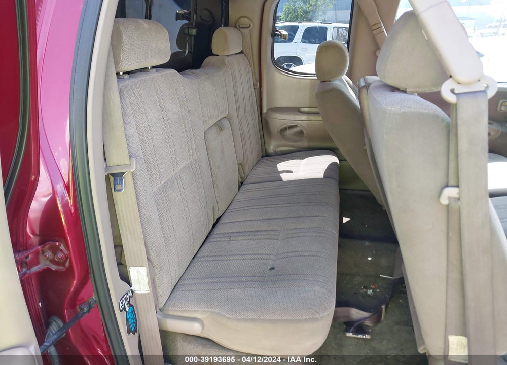 2000 TOYOTA TUNDRA SR5 V8 VIN: 5TBBT4417YS074396