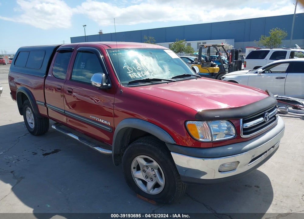 2000 TOYOTA TUNDRA SR5 V8 VIN: 5TBBT4417YS074396
