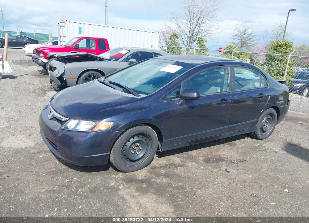 2008 HONDA CIVIC LX VIN: 1HGFA16528L112746