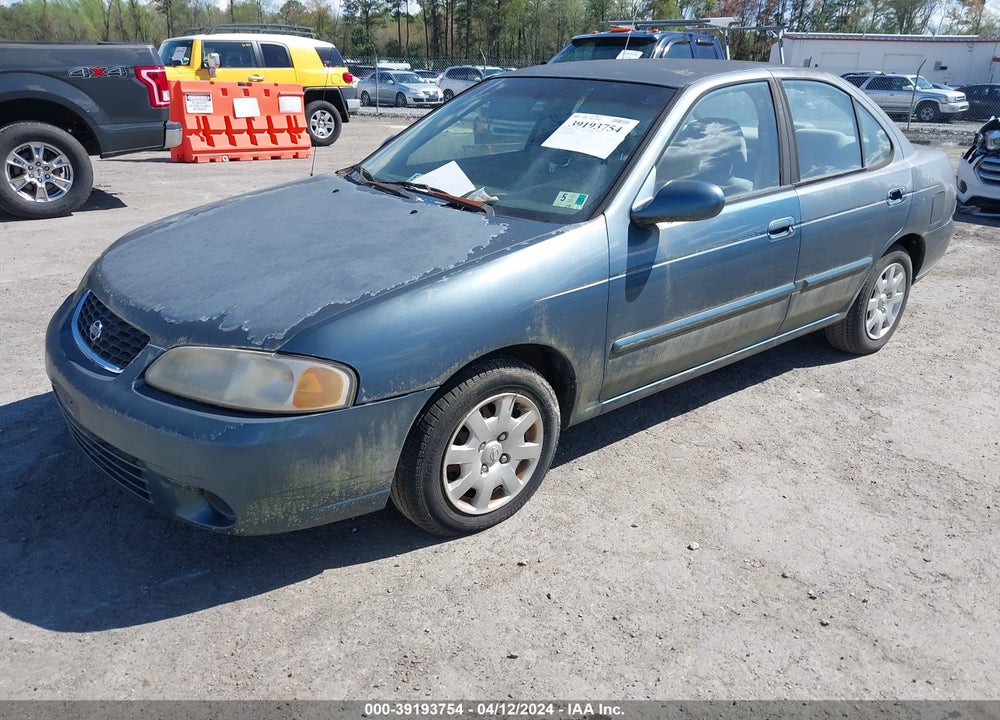 2002 NISSAN SENTRA GXE VIN: 3N1CB51D42L628383