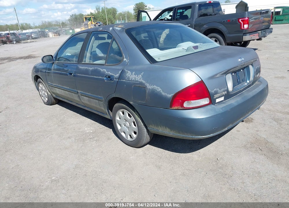 2002 NISSAN SENTRA GXE VIN: 3N1CB51D42L628383