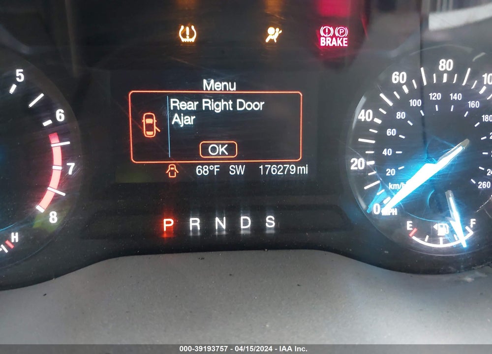 2015 FORD EDGE VIN: 2FMTK3J90FBC36012