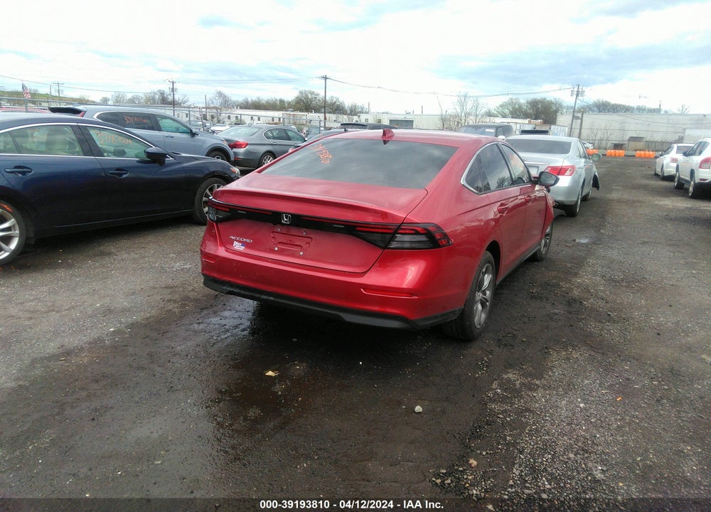 2024 HONDA ACCORD EX VIN: 1HGCY1F33RA037288