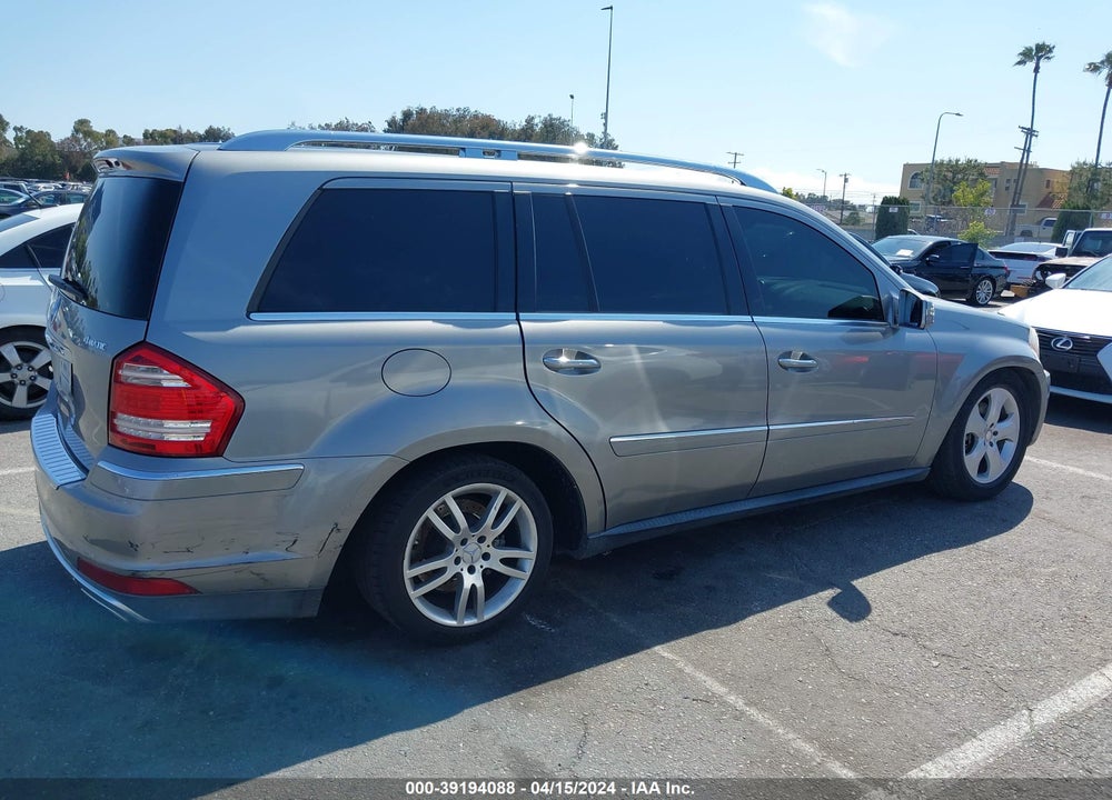 2012 MERCEDES-BENZ GL 450 VIN: 4JGBF7BE2CA762989