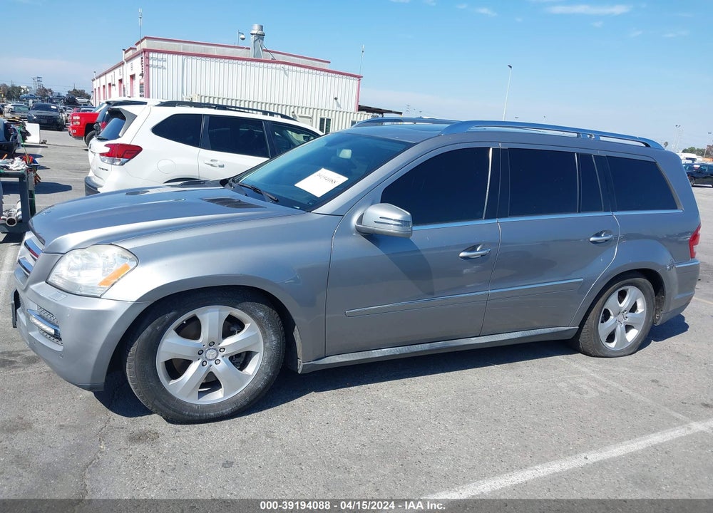 2012 MERCEDES-BENZ GL 450 VIN: 4JGBF7BE2CA762989