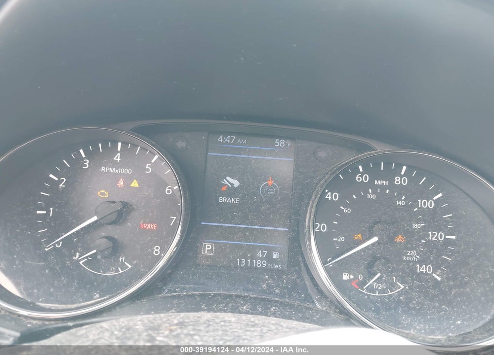 2019 NISSAN ROGUE SV VIN: JN8AT2MT0KW502524