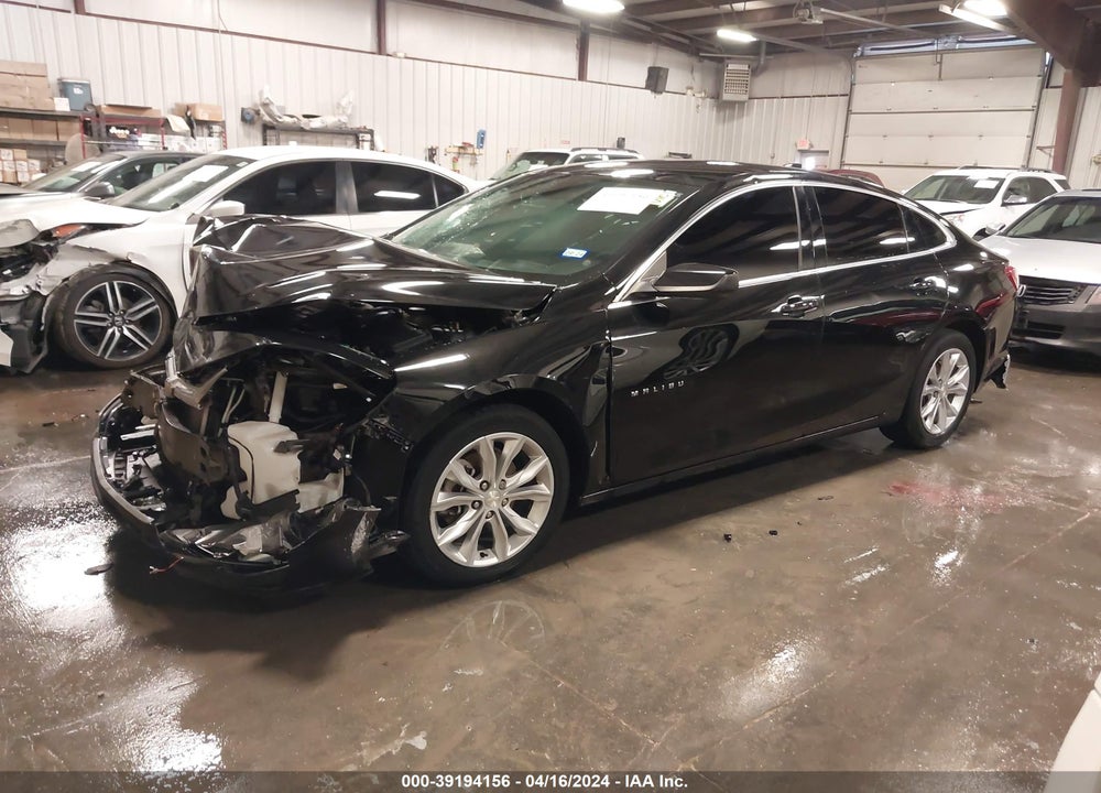2020 CHEVROLET MALIBU FWD LT VIN: 1G1ZD5ST7LF117679
