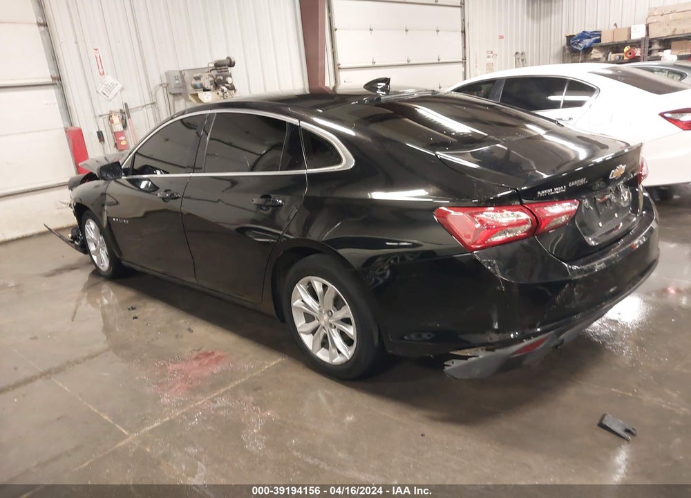 2020 CHEVROLET MALIBU FWD LT VIN: 1G1ZD5ST7LF117679