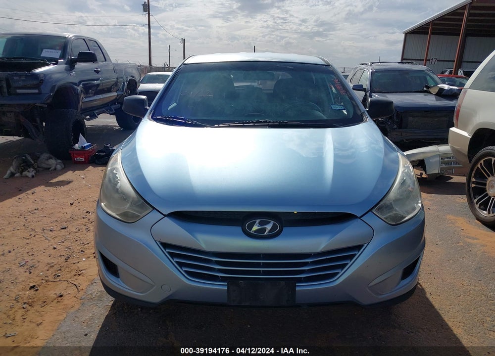 2010 HYUNDAI TUCSON GLS VIN: KM8JT3ACXAU064400