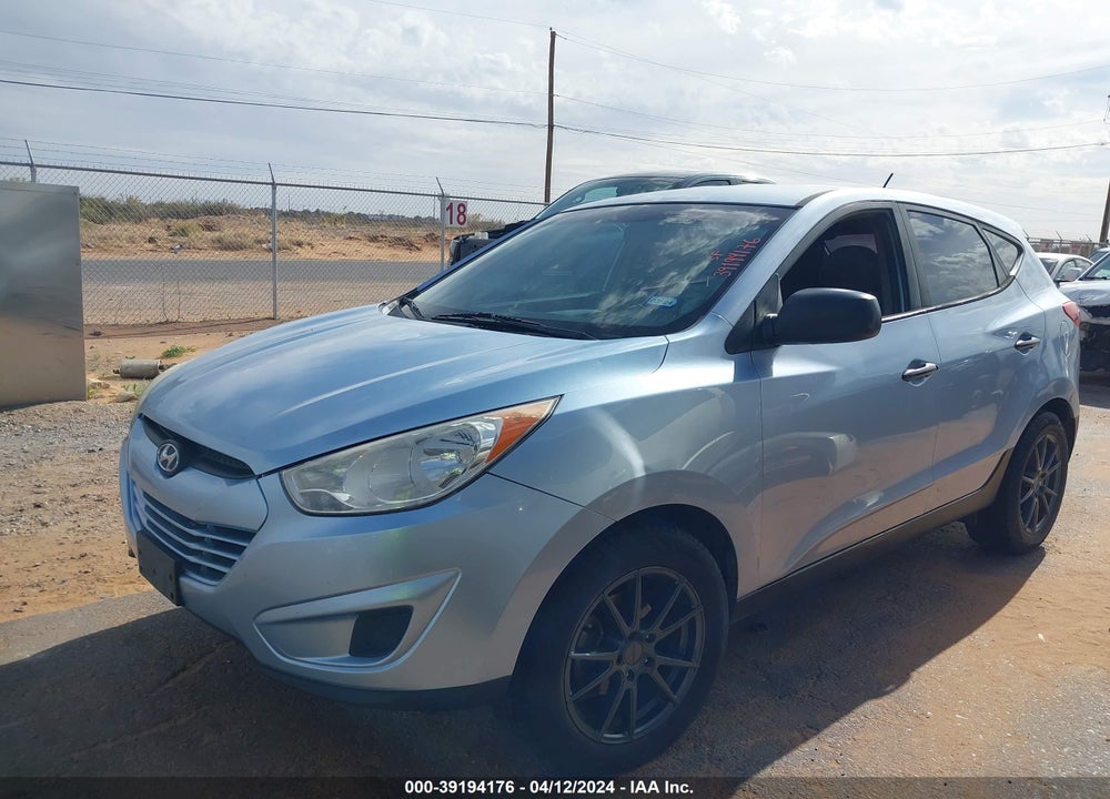 2010 HYUNDAI TUCSON GLS VIN: KM8JT3ACXAU064400