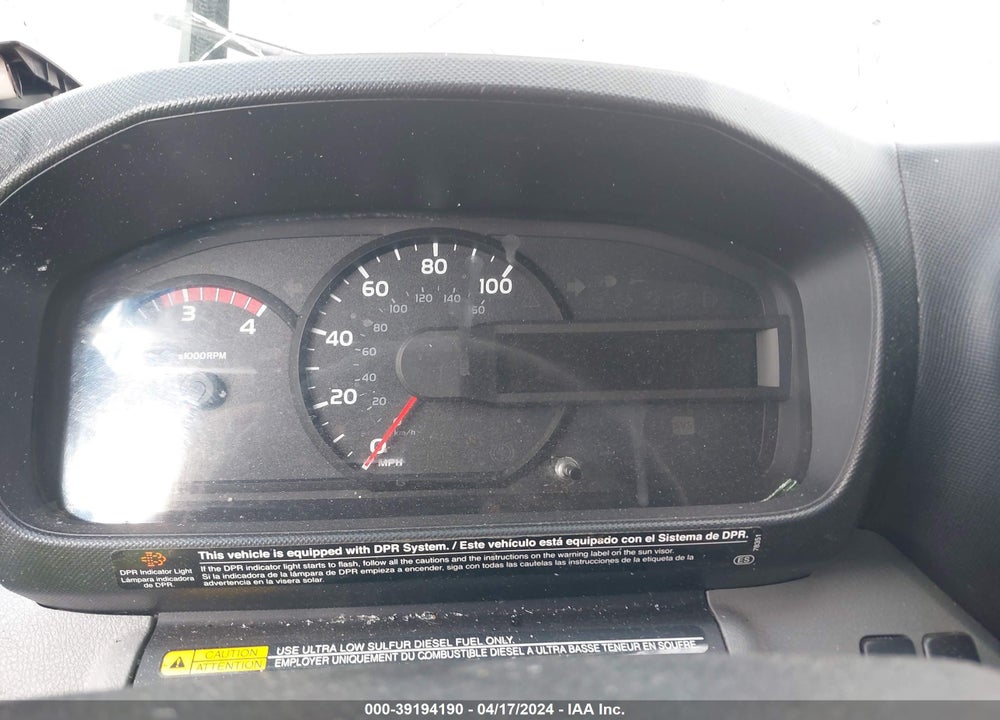 2017 HINO XJC720/XFC720 VIN: JHHRDM2H1HK004383
