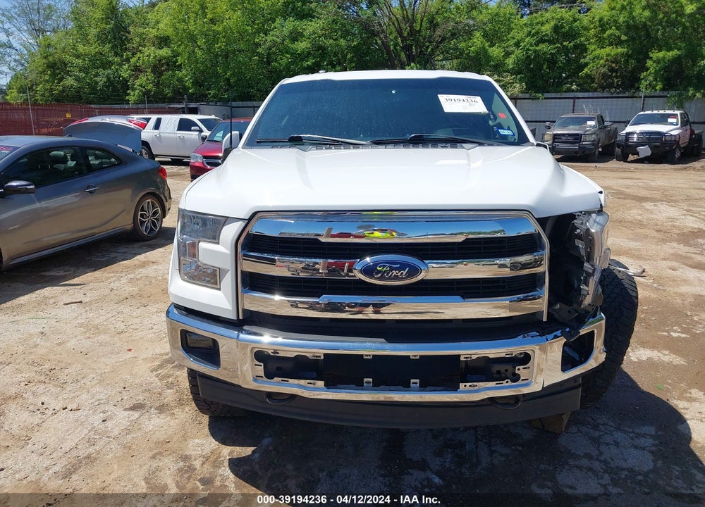 2017 FORD F-150 LARIAT VIN: 1FTEW1EF8HKC92763