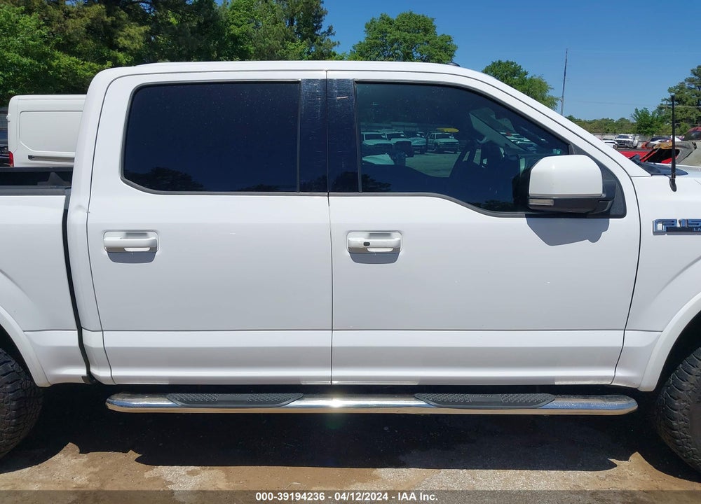 2017 FORD F-150 LARIAT VIN: 1FTEW1EF8HKC92763