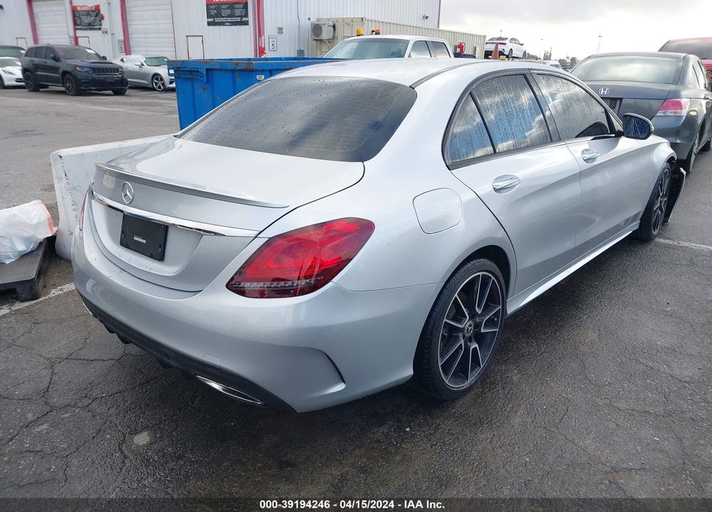 2021 MERCEDES-BENZ C 300 SEDAN VIN: W1KWF8DB0MR629400