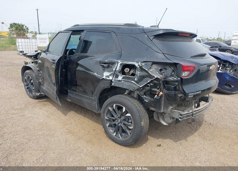 2022 CHEVROLET TRAILBLAZER VIN: KL79MRSL9NB006508