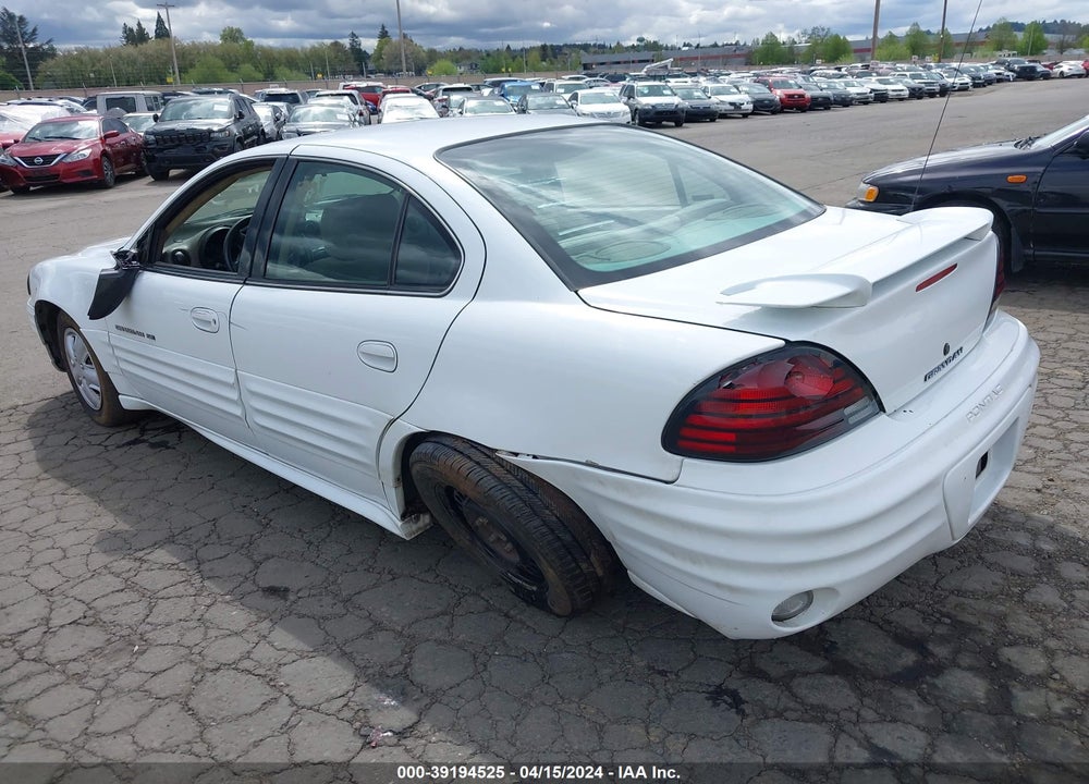 2001 PONTIAC GRAND AM VIN: 1G2NF52T41M576892