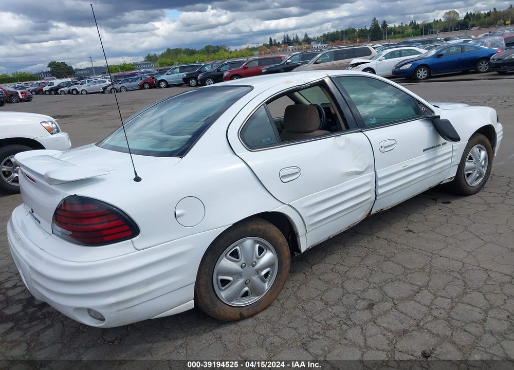 2001 PONTIAC GRAND AM VIN: 1G2NF52T41M576892