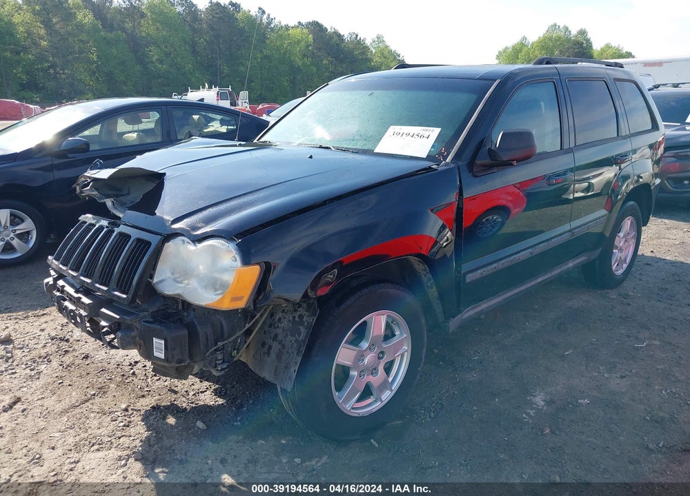 2008 JEEP GRAND CHEROKEE LAREDO VIN: 1J8GR48K18C102332