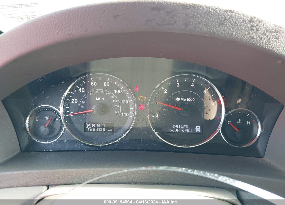 2008 JEEP GRAND CHEROKEE LAREDO VIN: 1J8GR48K18C102332