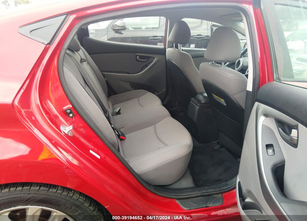 2016 HYUNDAI ELANTRA SE VIN: KMHDH4AE6GU586956