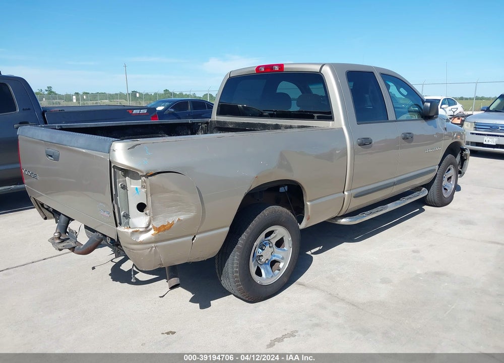 2004 DODGE RAM 1500 VIN: 1D7HA18N94S530036