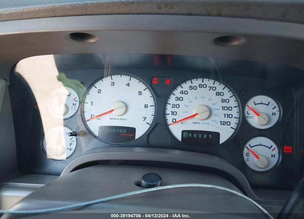 2004 DODGE RAM 1500 VIN: 1D7HA18N94S530036