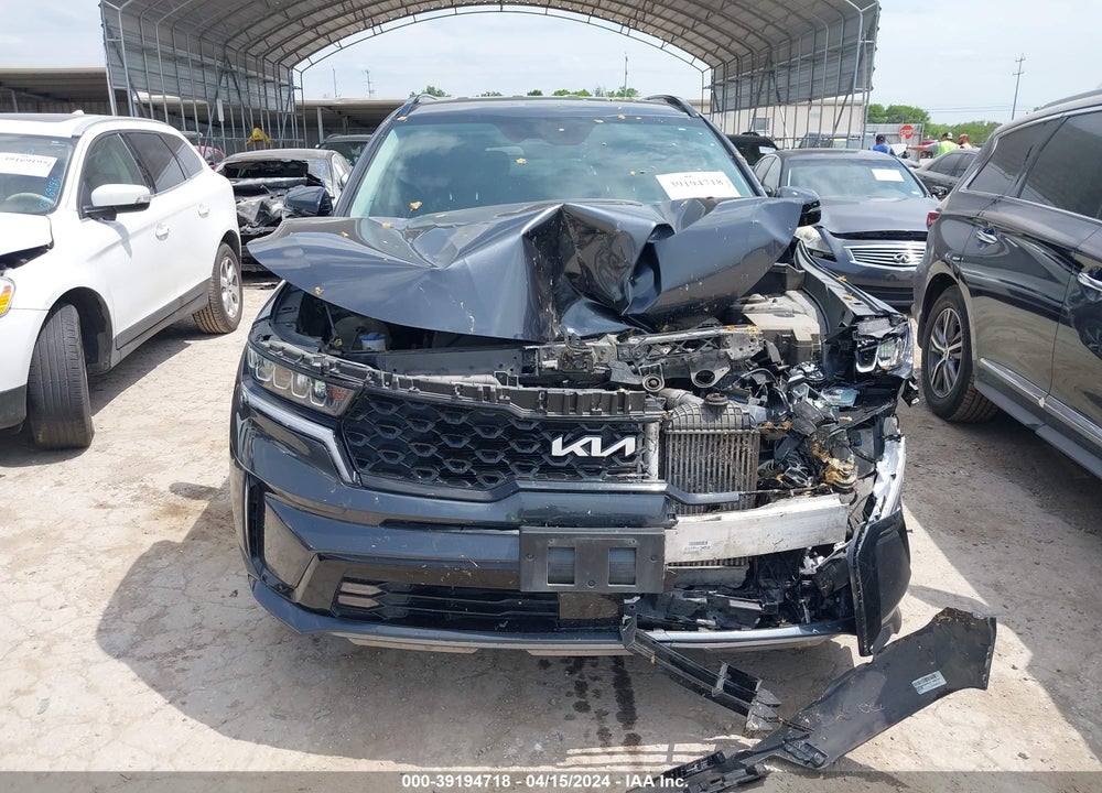 2022 KIA SORENTO EX VIN: 5XYRH4LF4NG103687