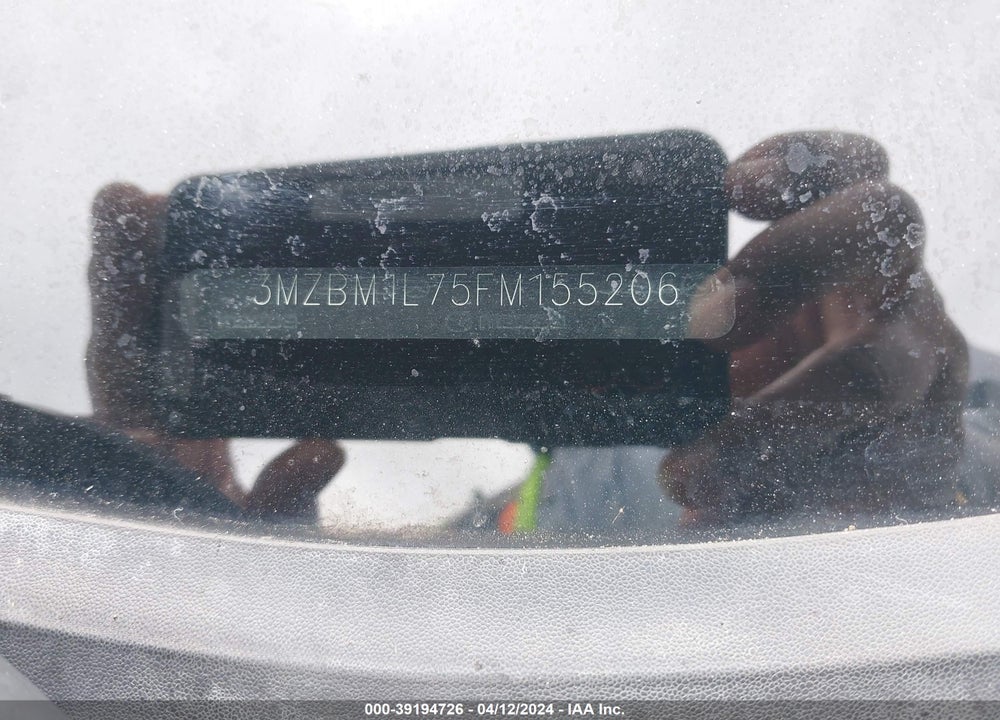 2015 MAZDA 3 I TOURING VIN: 3MZBM1L75FM155206