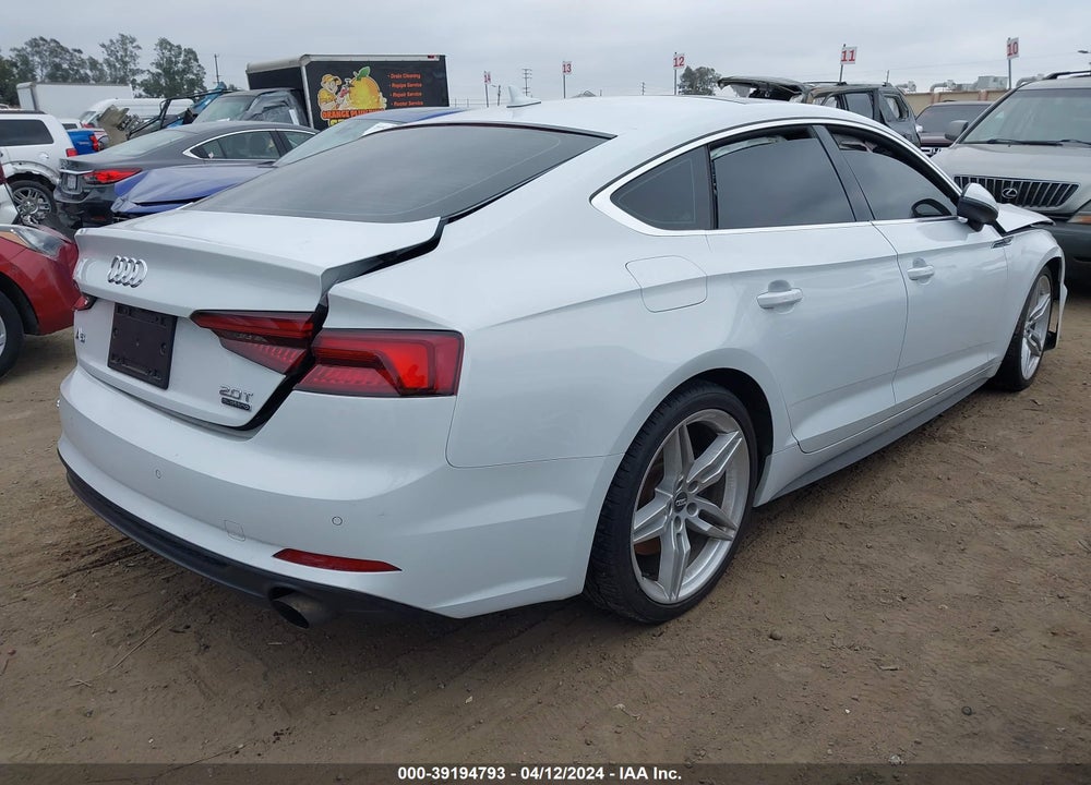 2018 AUDI A5 2.0T PREMIUM VIN: WAUENCF57JA113867