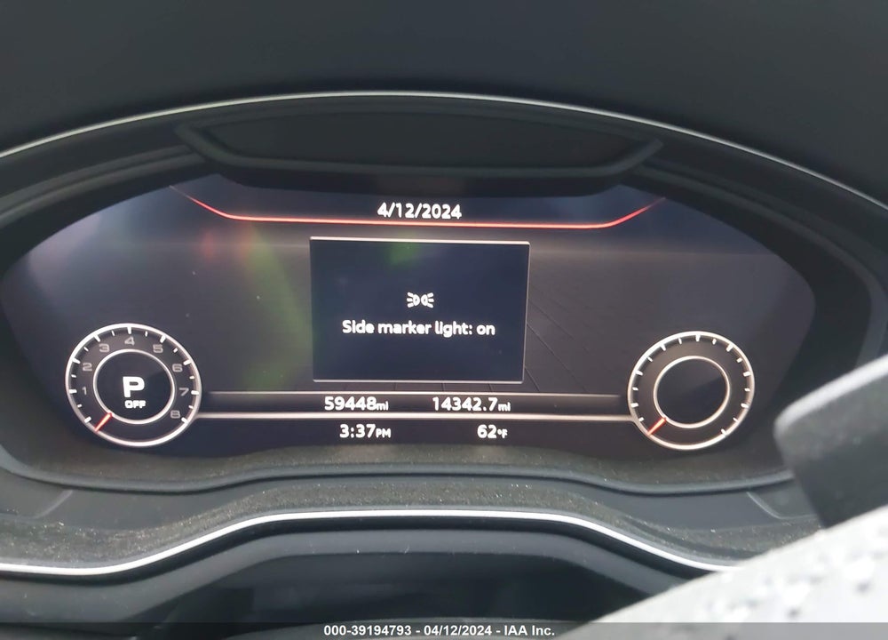 2018 AUDI A5 2.0T PREMIUM VIN: WAUENCF57JA113867
