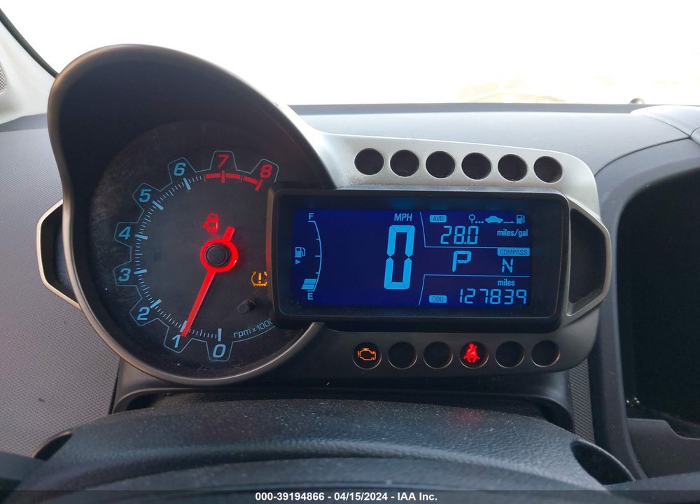 2012 CHEVROLET SONIC 2LS VIN: 1G1JA5SH5C4159636